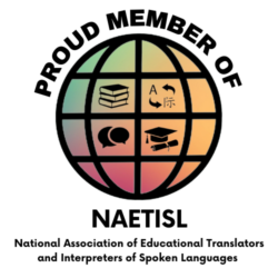 PROUD MEMBER OF NAETISL